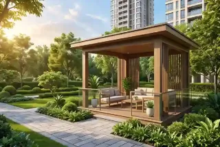 Gazebo at Squarefeet Green Square